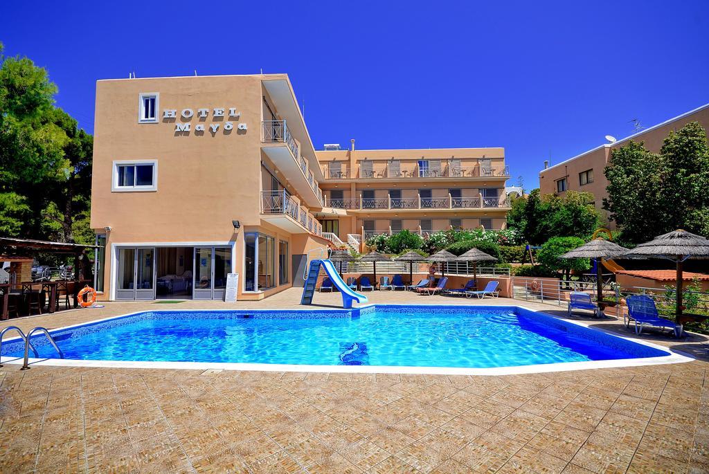 Hotel Magda Agia Marina  Экстерьер фото