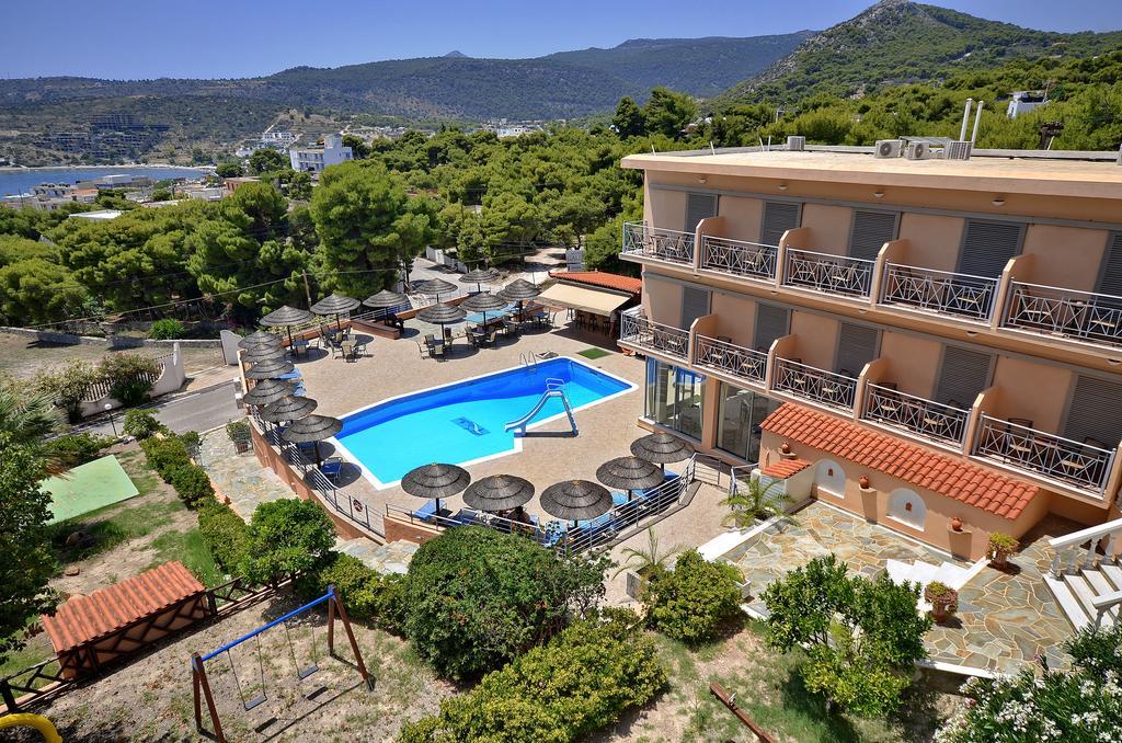 Hotel Magda Agia Marina  Экстерьер фото